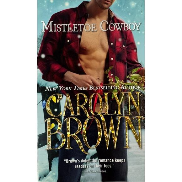 Mistletoe Cowboy by Carolyn Brown (Paperback) - Picture 1 of 6